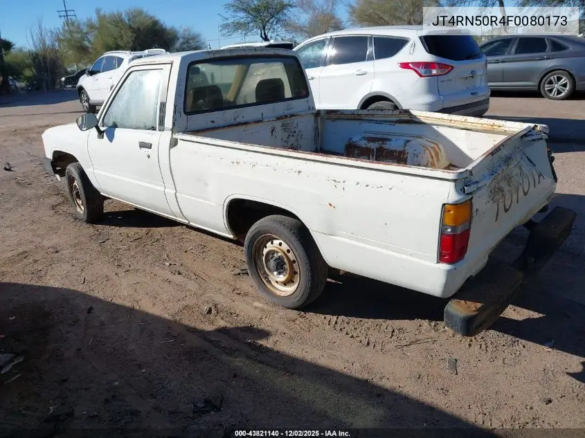 JT4RN50R4F0080173 1985 Toyota Pickup 1/2 Ton Rn50