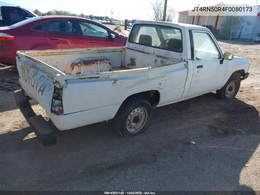 JT4RN50R4F0080173 1985 Toyota Pickup 1/2 Ton Rn50