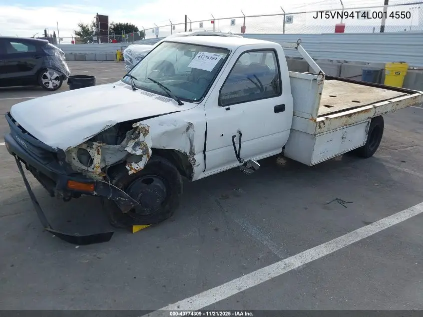 JT5VN94T4L0014550 1990 Toyota Pickup Cab Chassis Super Long Wb