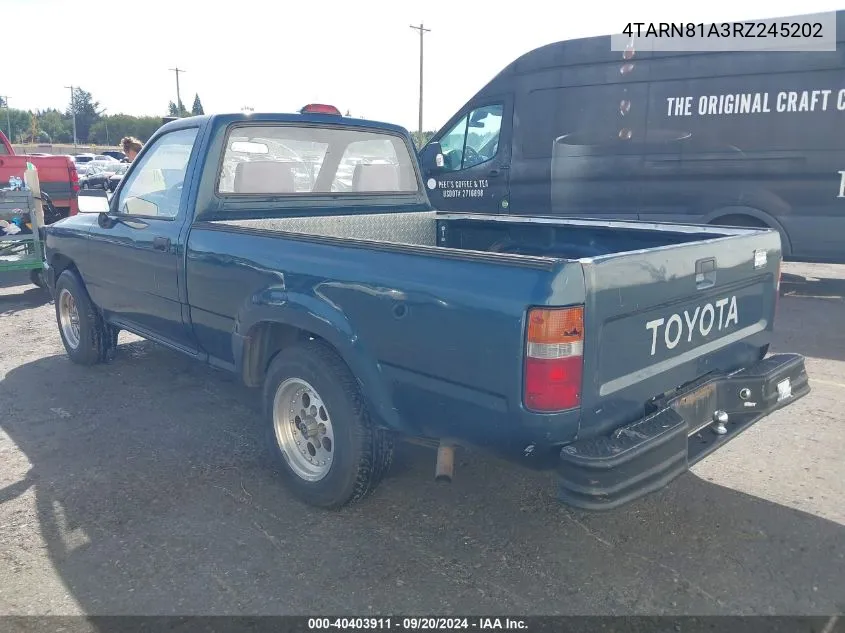 4TARN81A3RZ245202 1994 Toyota Pickup 1/2 Ton Short Whlbase Stb