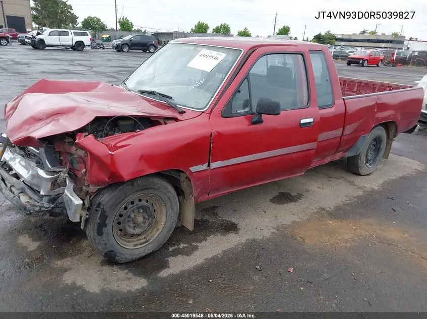1994 Toyota Pickup 1/2 Ton Ex Lng Whlbase/Dx VIN: JT4VN93D0R5039827 Lot: 45019546