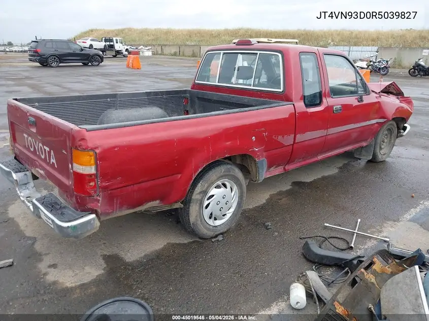 1994 Toyota Pickup 1/2 Ton Ex Lng Whlbase/Dx VIN: JT4VN93D0R5039827 Lot: 45019546