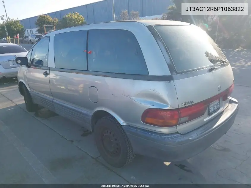 JT3AC12R6P1063822 1993 Toyota Previa Le