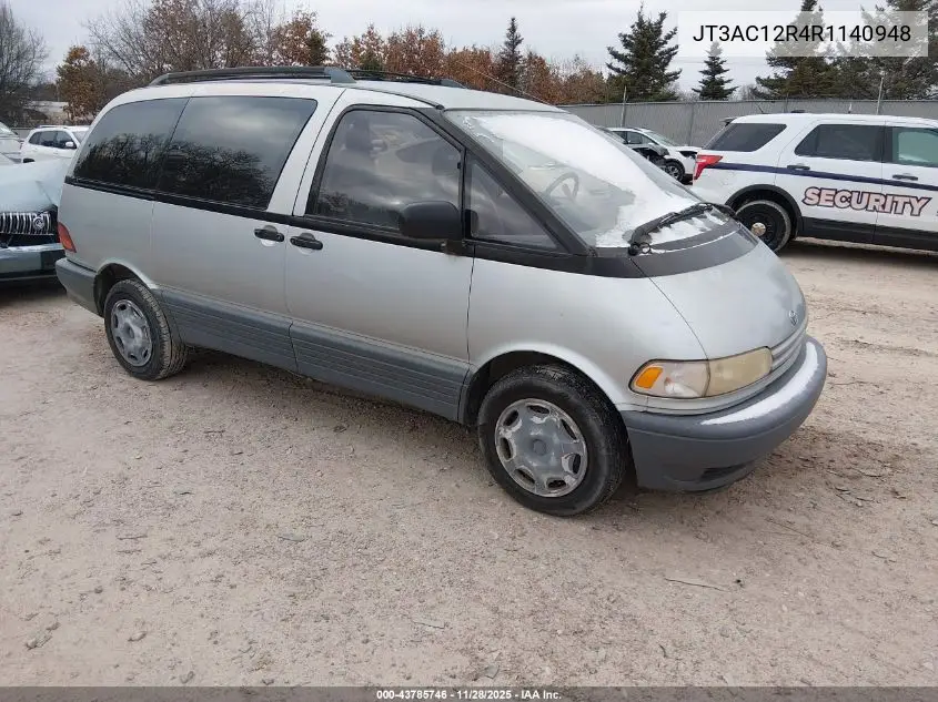 JT3AC12R4R1140948 1994 Toyota Previa Le