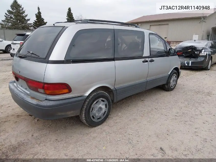 JT3AC12R4R1140948 1994 Toyota Previa Le