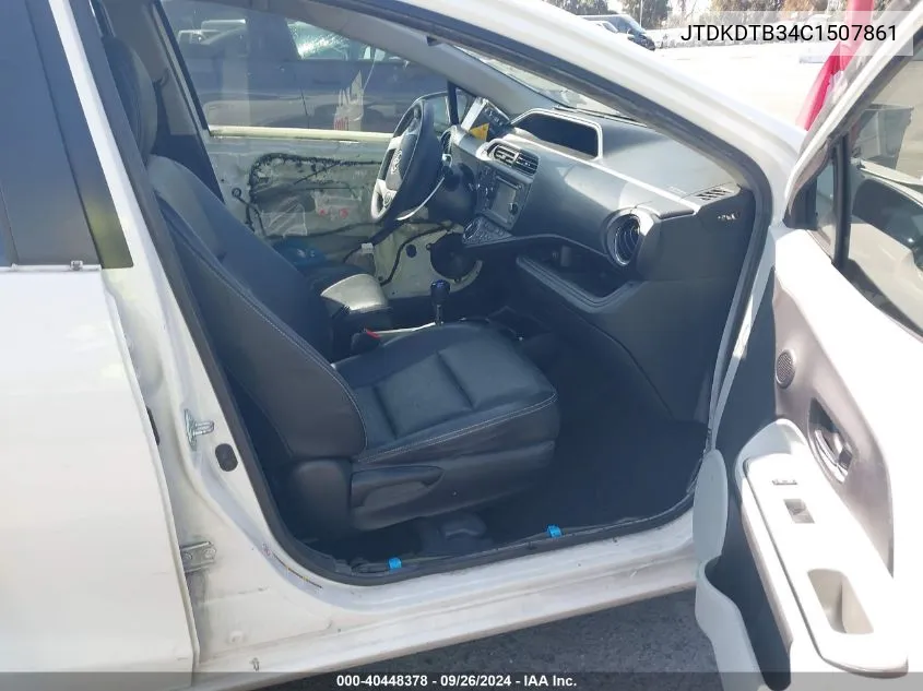 JTDKDTB34C1507861 2012 Toyota Prius C