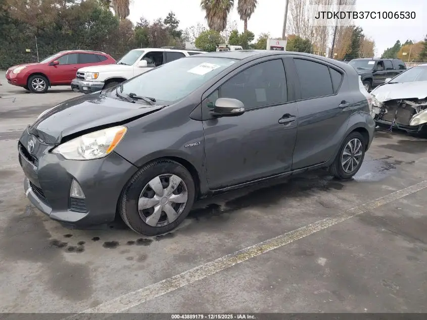 JTDKDTB37C1006530 2012 Toyota Prius C Three