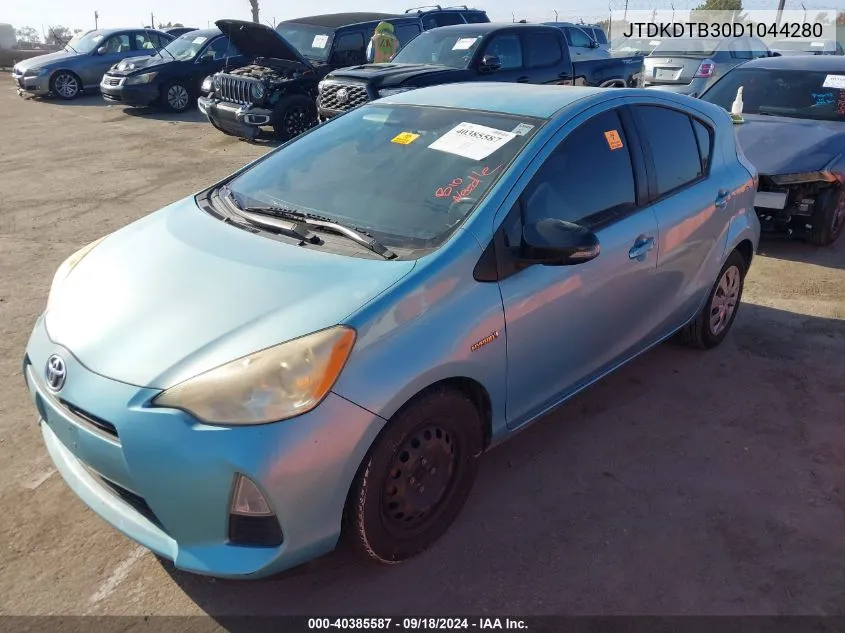 JTDKDTB30D1044280 2013 Toyota Prius C One