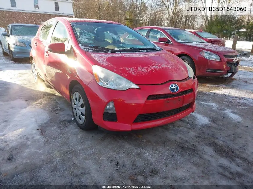 JTDKDTB35D1543060 2013 Toyota Prius C One