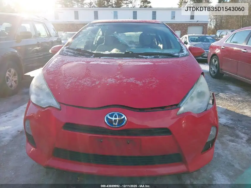 JTDKDTB35D1543060 2013 Toyota Prius C One