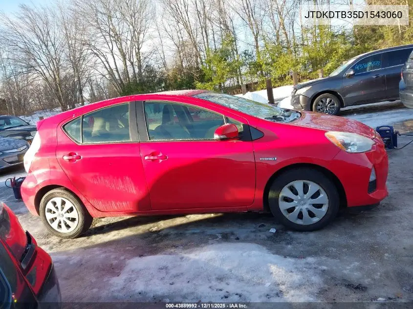 JTDKDTB35D1543060 2013 Toyota Prius C One