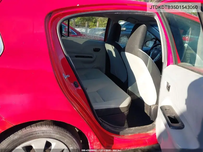 JTDKDTB35D1543060 2013 Toyota Prius C One