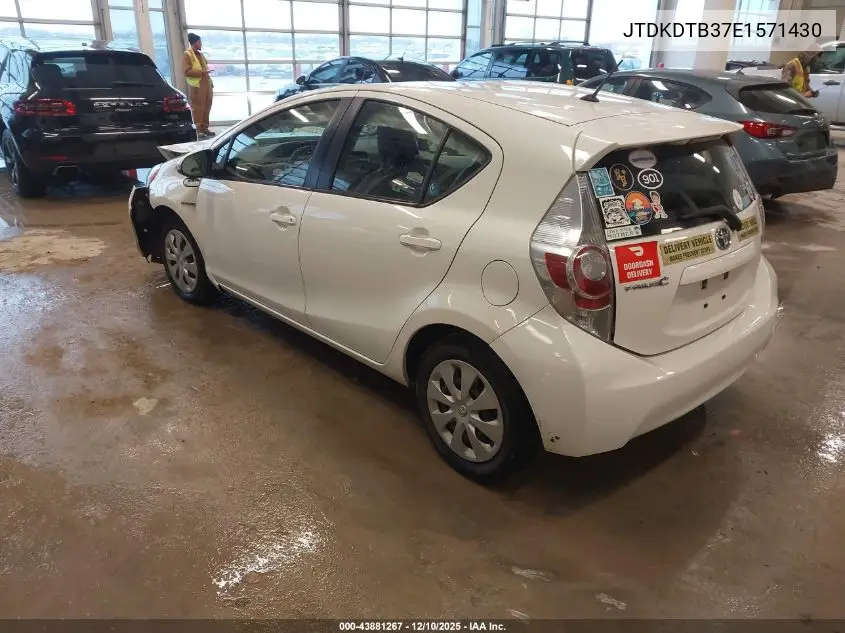 JTDKDTB37E1571430 2014 Toyota Prius C One