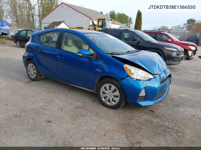 JTDKDTB38E1566530 2014 Toyota Prius C One