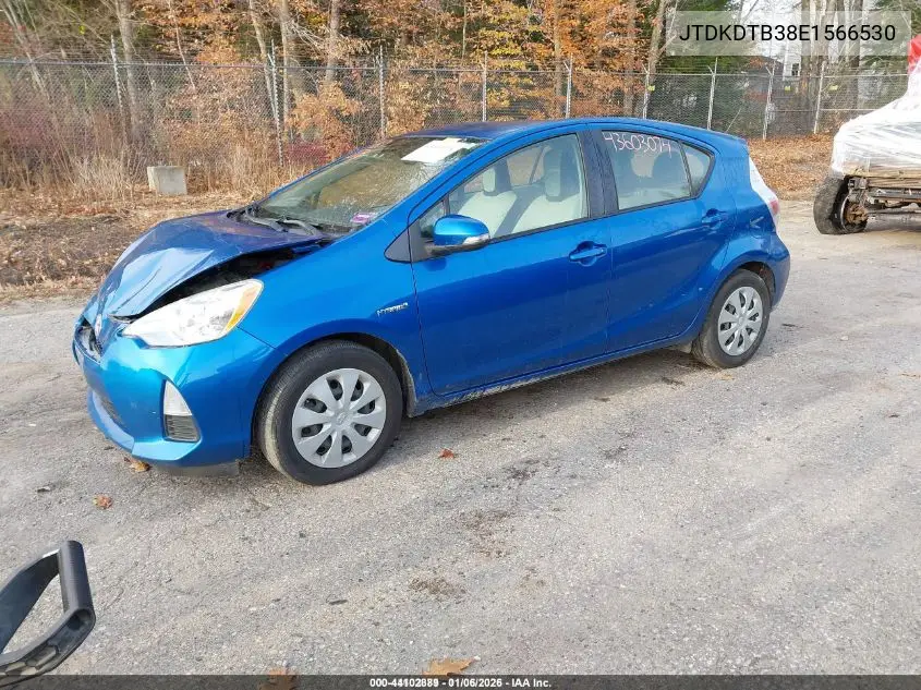 JTDKDTB38E1566530 2014 Toyota Prius C One