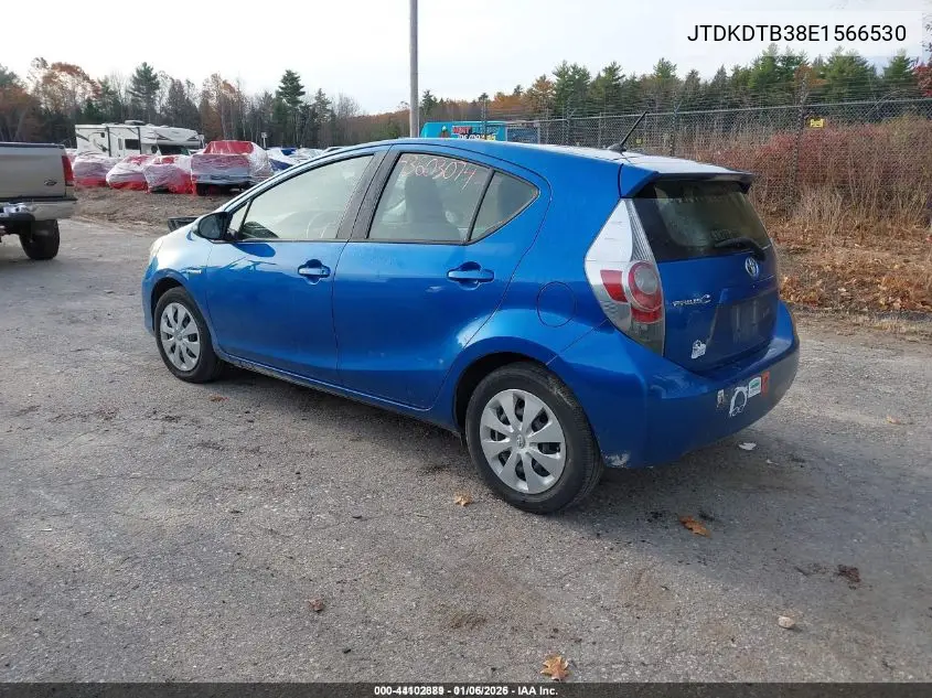 JTDKDTB38E1566530 2014 Toyota Prius C One