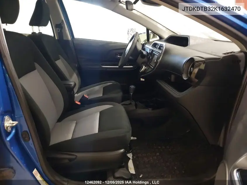 JTDKDTB32K1632470 2019 Toyota Prius C Upgrade