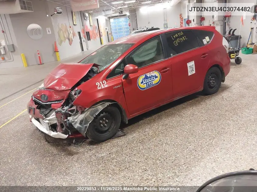 JTDZN3EU4C3074482 2012 Toyota Prius V