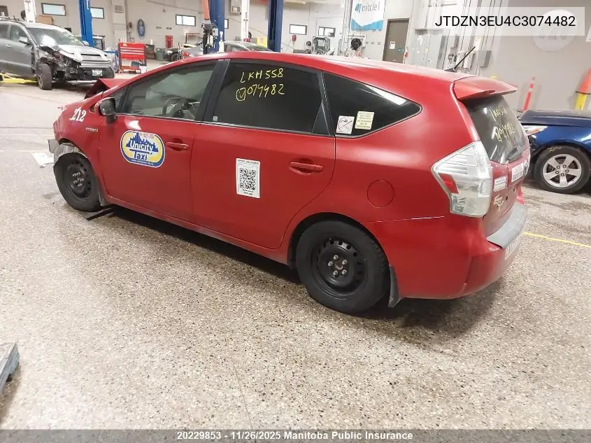 JTDZN3EU4C3074482 2012 Toyota Prius V