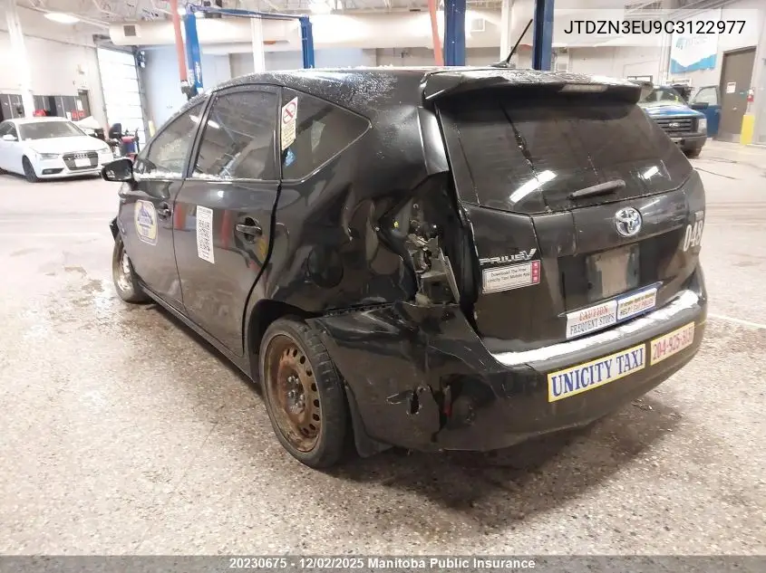 JTDZN3EU9C3122977 2012 Toyota Prius V