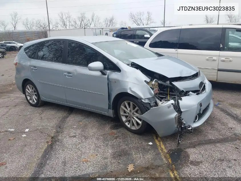 JTDZN3EU9C3023835 2012 Toyota Prius V Five
