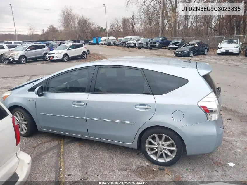 JTDZN3EU9C3023835 2012 Toyota Prius V Five