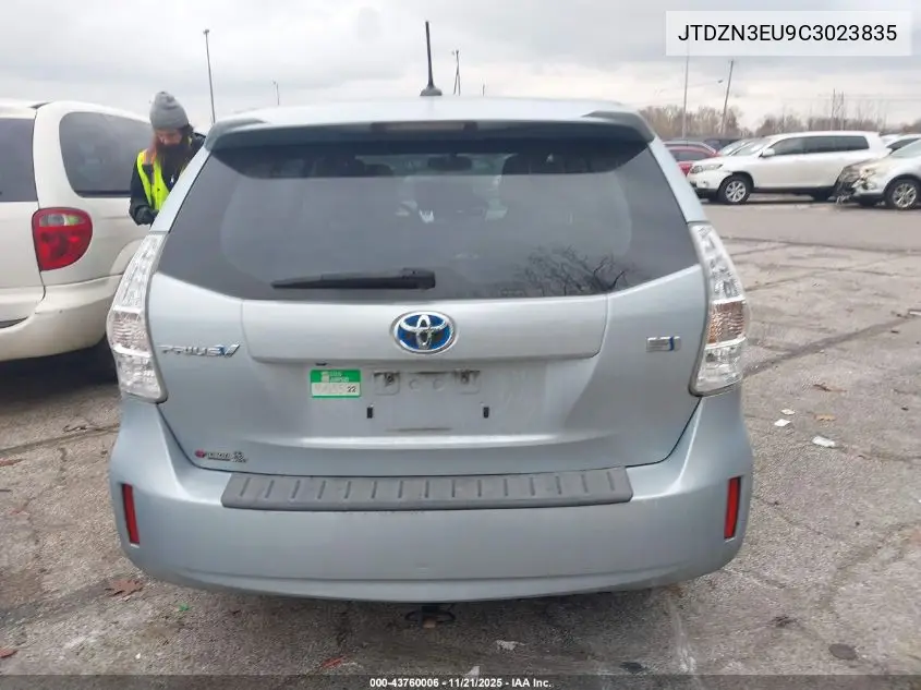 JTDZN3EU9C3023835 2012 Toyota Prius V Five