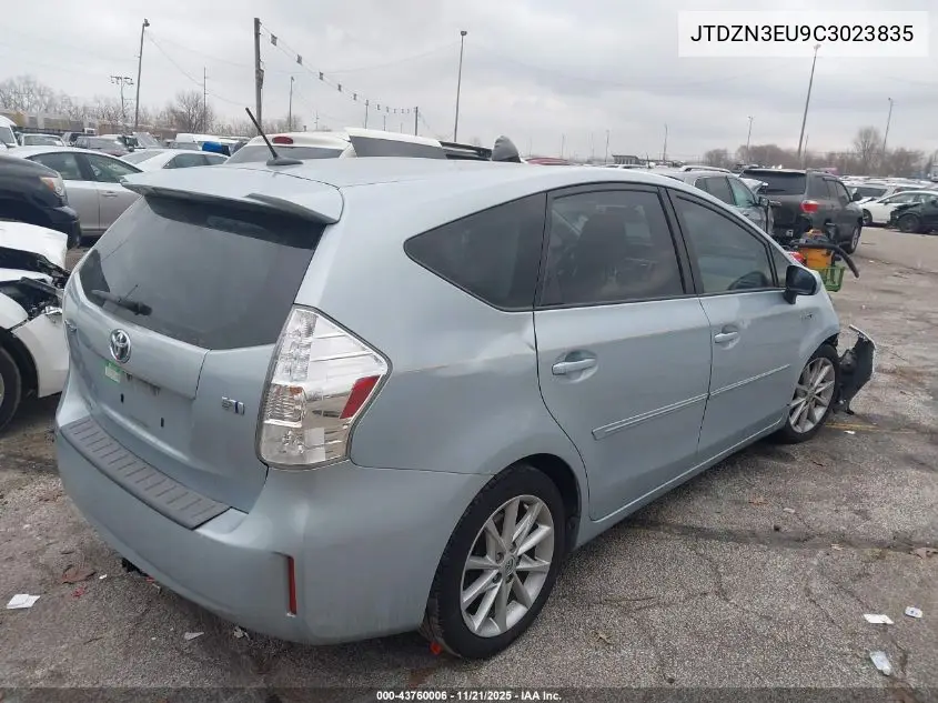 JTDZN3EU9C3023835 2012 Toyota Prius V Five