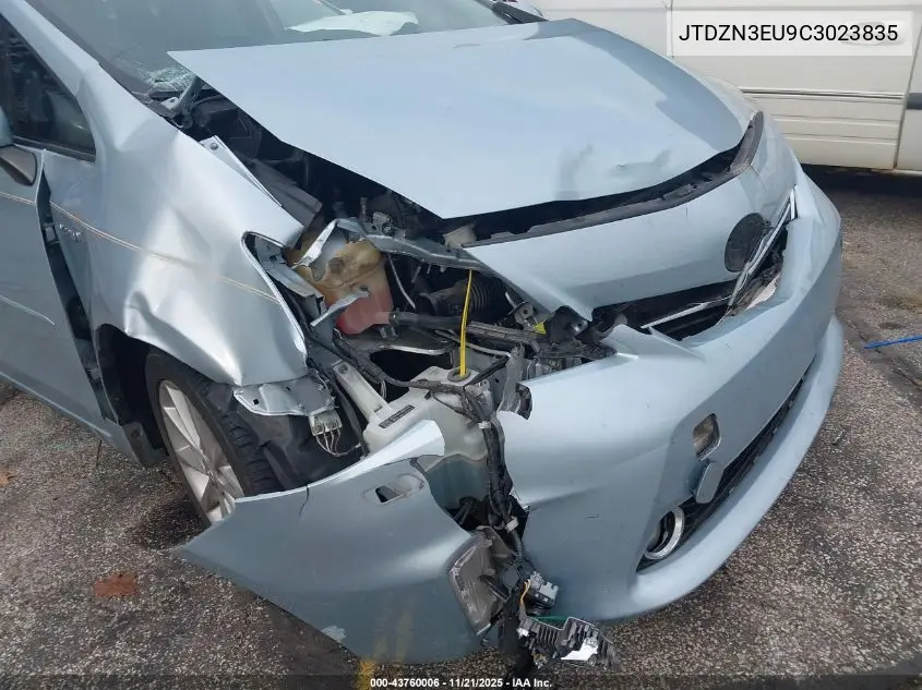 JTDZN3EU9C3023835 2012 Toyota Prius V Five