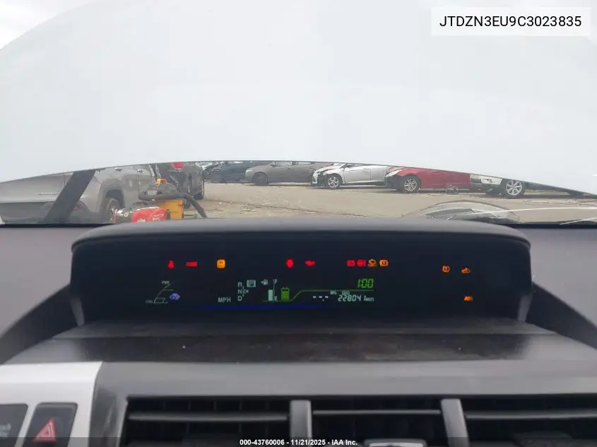 JTDZN3EU9C3023835 2012 Toyota Prius V Five
