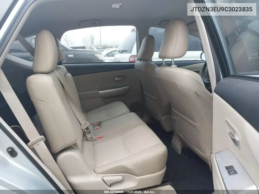 JTDZN3EU9C3023835 2012 Toyota Prius V Five