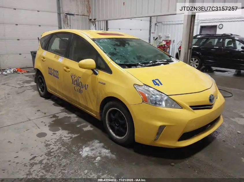 JTDZN3EU7C3157257 2012 Toyota Prius V Five