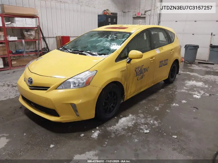 JTDZN3EU7C3157257 2012 Toyota Prius V Five