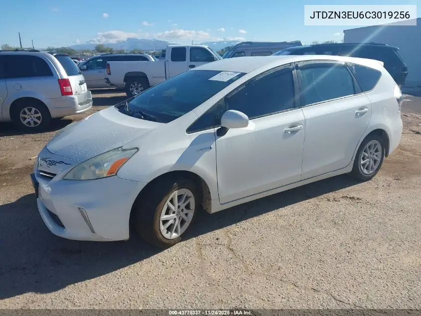 JTDZN3EU6C3019256 2012 Toyota Prius V Three