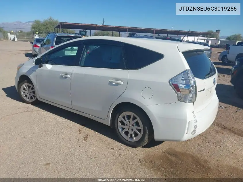 JTDZN3EU6C3019256 2012 Toyota Prius V Three