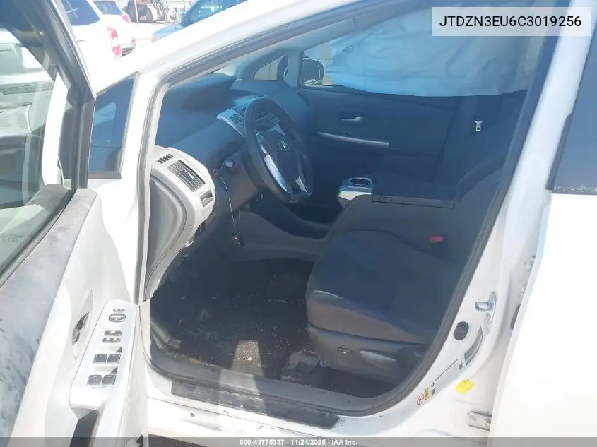 JTDZN3EU6C3019256 2012 Toyota Prius V Three