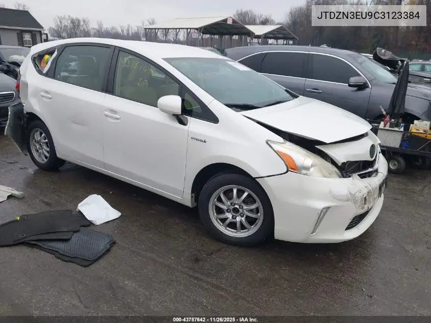 JTDZN3EU9C3123384 2012 Toyota Prius V Three