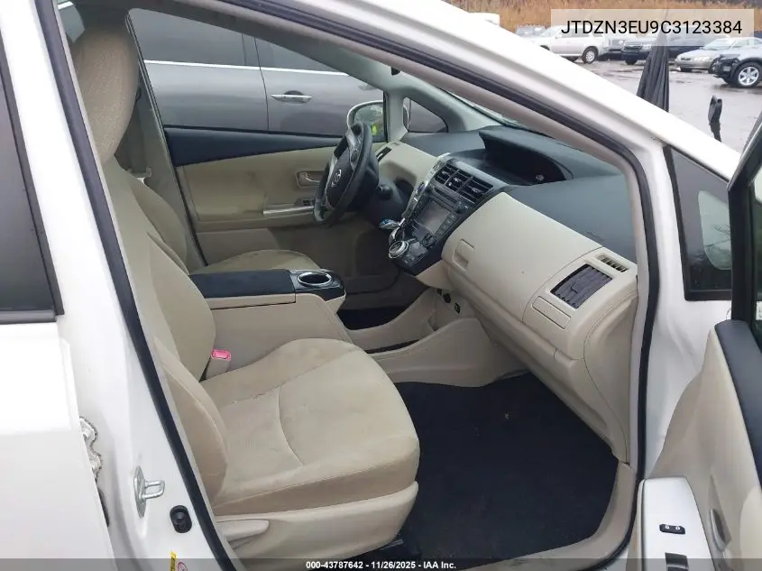 JTDZN3EU9C3123384 2012 Toyota Prius V Three