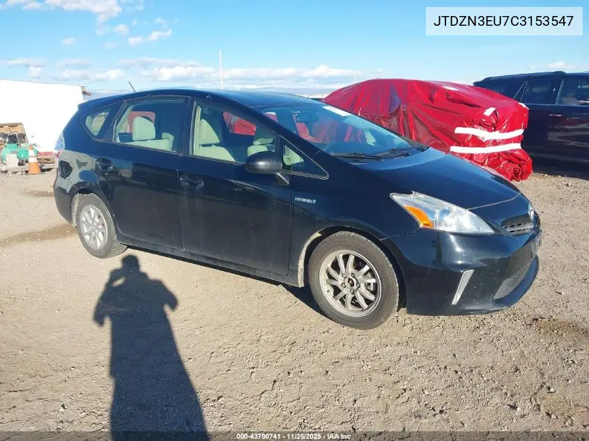 JTDZN3EU7C3153547 2012 Toyota Prius V Three