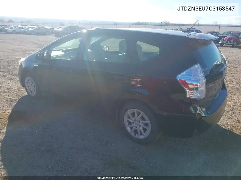 JTDZN3EU7C3153547 2012 Toyota Prius V Three