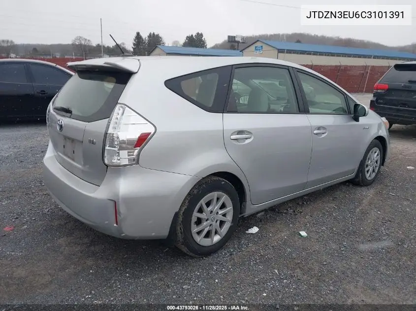 JTDZN3EU6C3101391 2012 Toyota Prius V Three