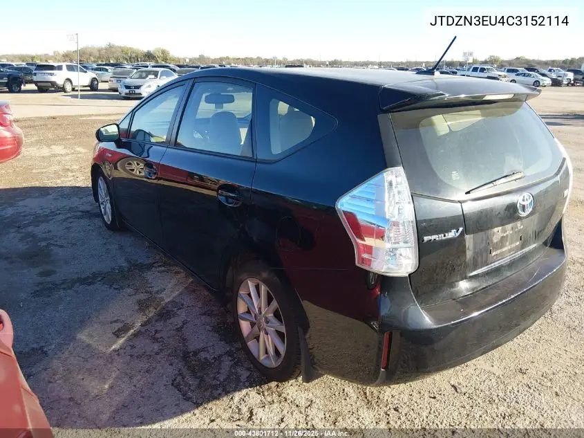 JTDZN3EU4C3152114 2012 Toyota Prius V Five