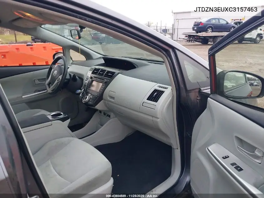 JTDZN3EUXC3157463 2012 Toyota Prius V Three