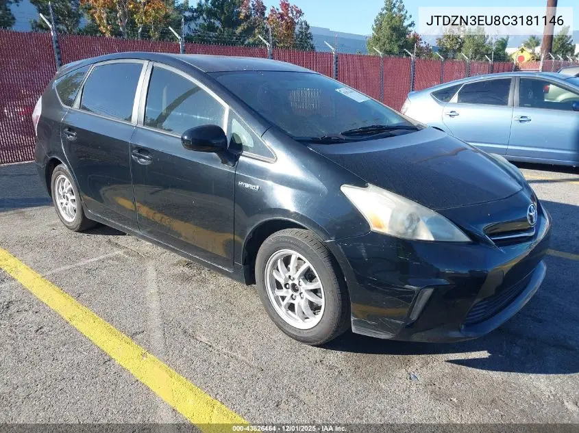 JTDZN3EU8C3181146 2012 Toyota Prius V Three