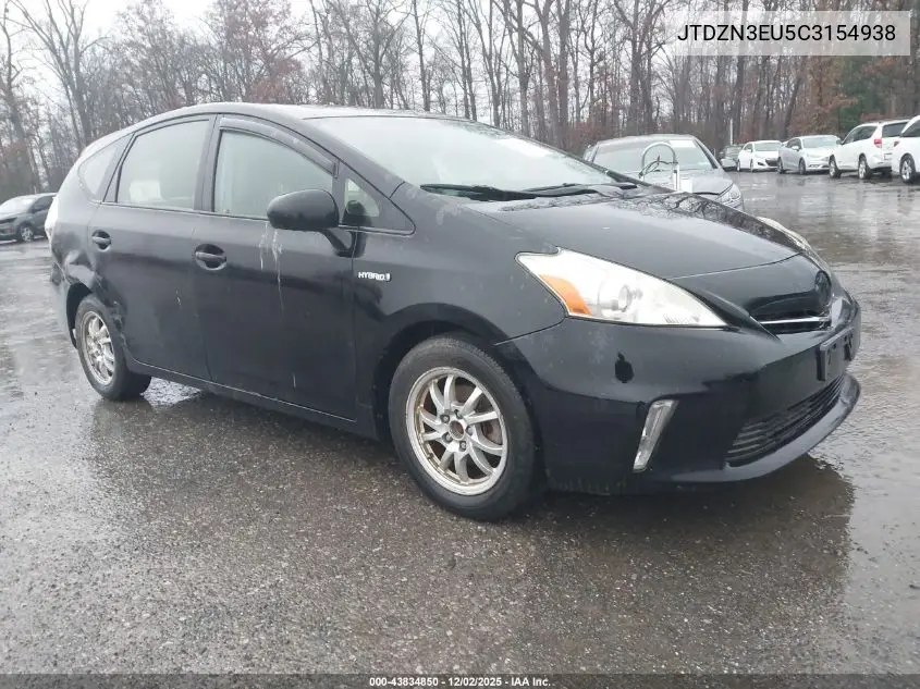 JTDZN3EU5C3154938 2012 Toyota Prius V Three