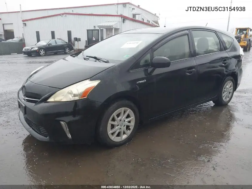 JTDZN3EU5C3154938 2012 Toyota Prius V Three
