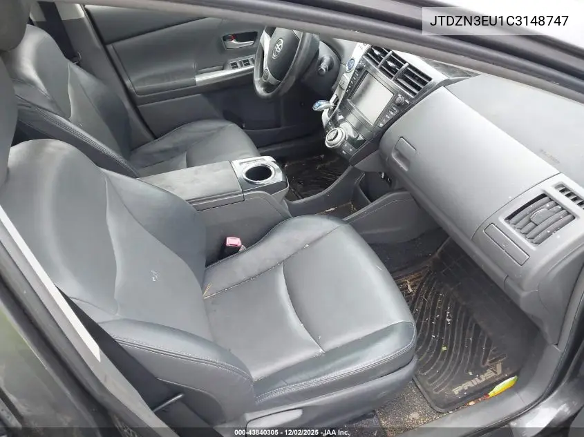JTDZN3EU1C3148747 2012 Toyota Prius V Five
