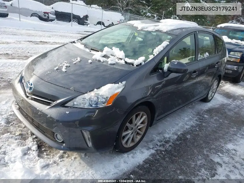 JTDZN3EU3C3179241 2012 Toyota Prius V Five