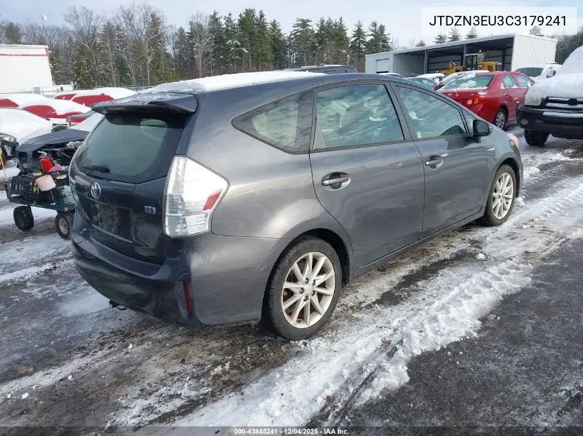 JTDZN3EU3C3179241 2012 Toyota Prius V Five
