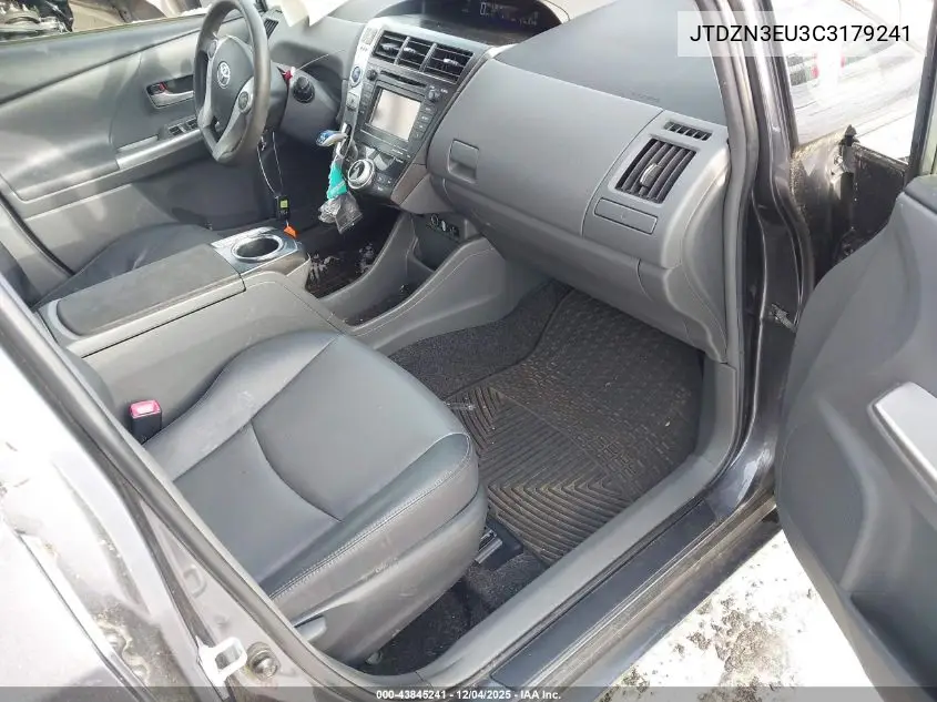 JTDZN3EU3C3179241 2012 Toyota Prius V Five